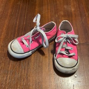Pink Converse Toddler Sz 7